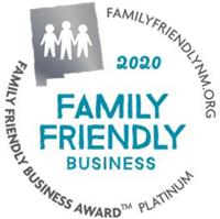 2020 Family Friendly Business NM Award